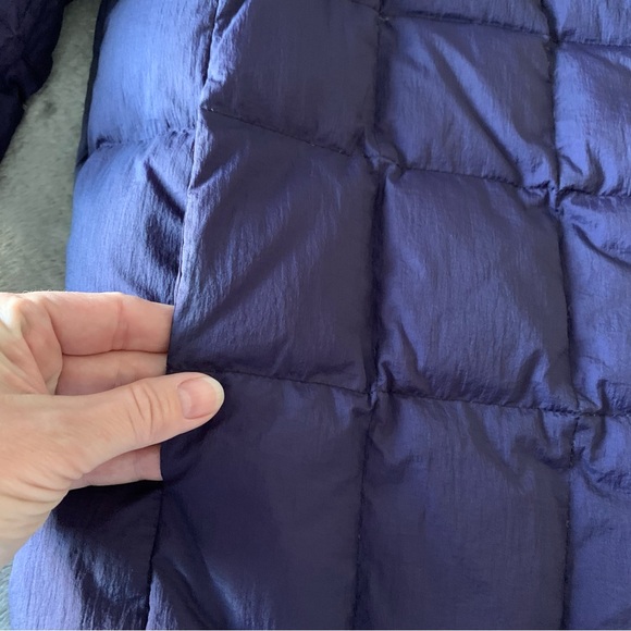 Trina by Trina Turk purple down lined bomber jacket - Picture 4 of 16